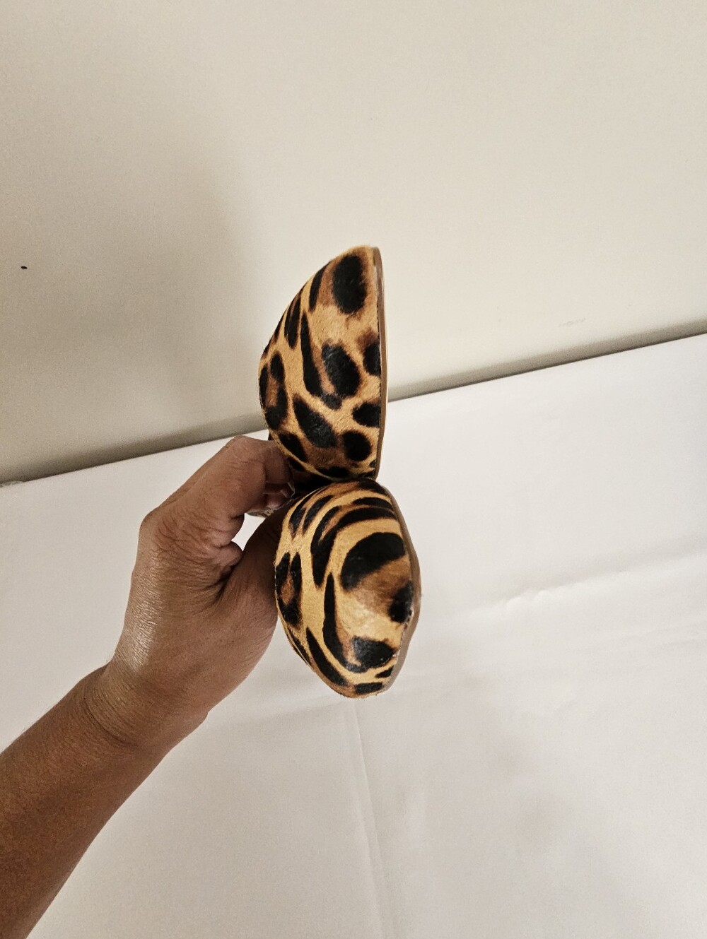 J. Crew Leopard Print Pointed Toe Flats - Brown/Black - Picture 3 of 12